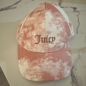 Juicy Couture Pink Tie Dye Hat